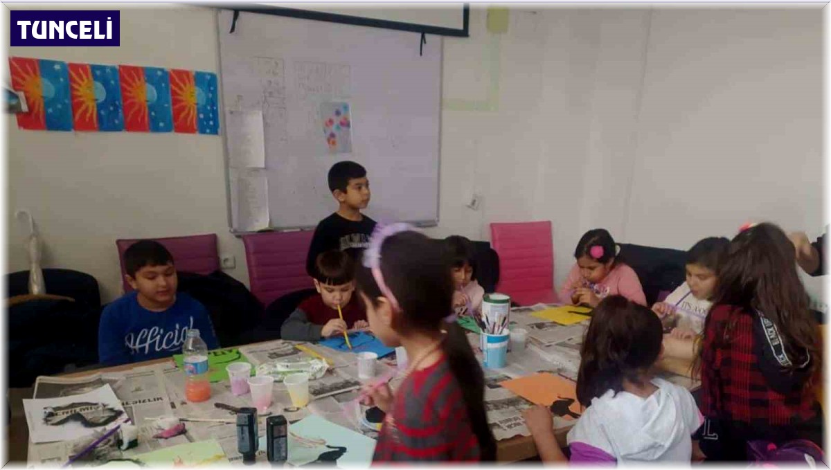 Pertek'te 7'den 70'e herkese yönelik kurs var