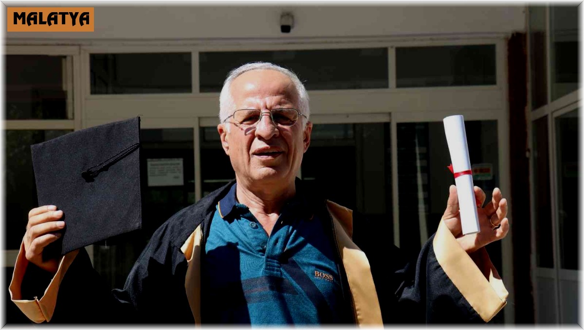 Pes etmedi, 63 yaşında kep fırlattı