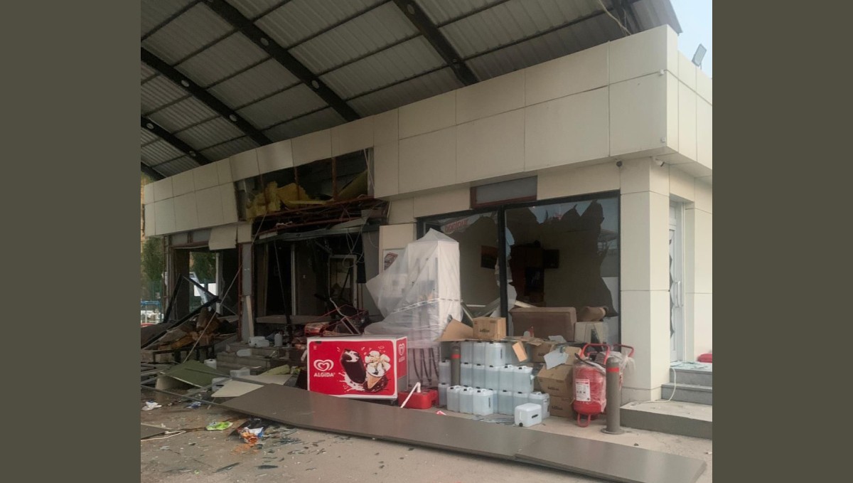 Petrol istasyonunda patlama: 1 yaralı