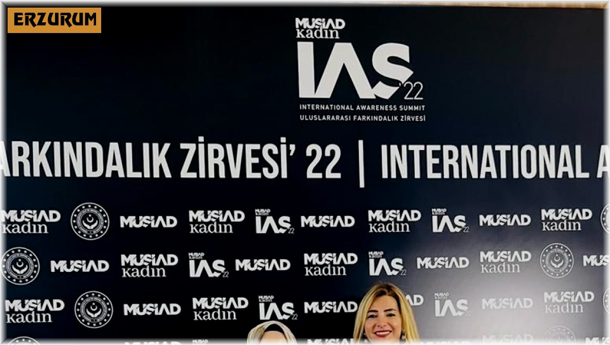 Polat, Uluslararası Farkındalık Zirvesi'nde Erzurum'u temsil etti