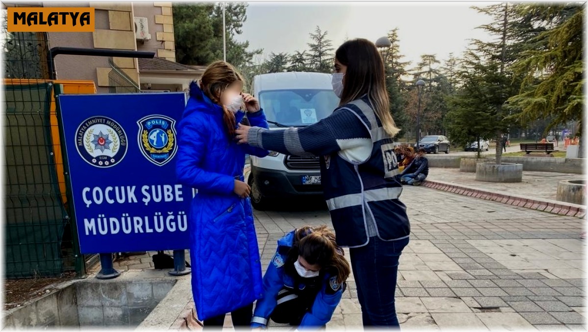 Polis, çocukları sevindirdi