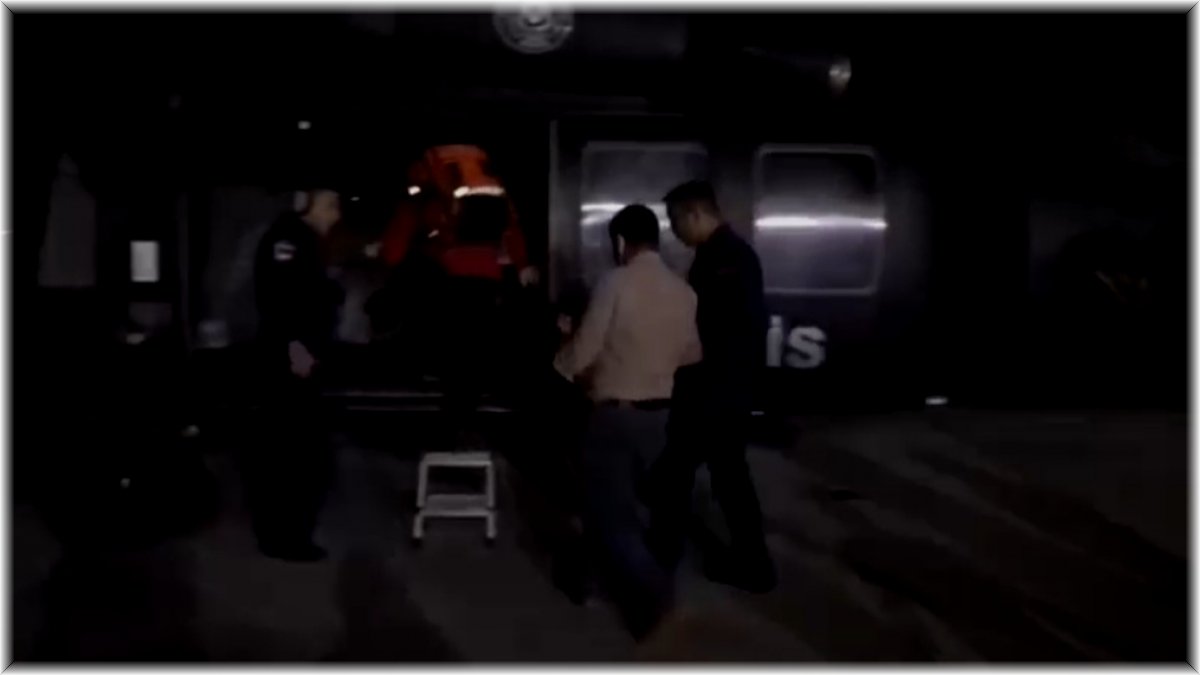 Polis helikopteri 2 yaşındaki bebek için havalandı