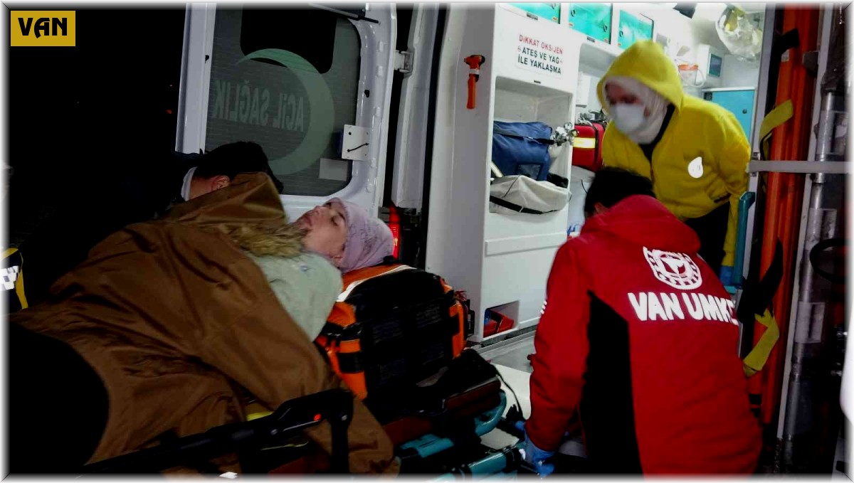 Polis helikopteri hamile kadın için havalandı