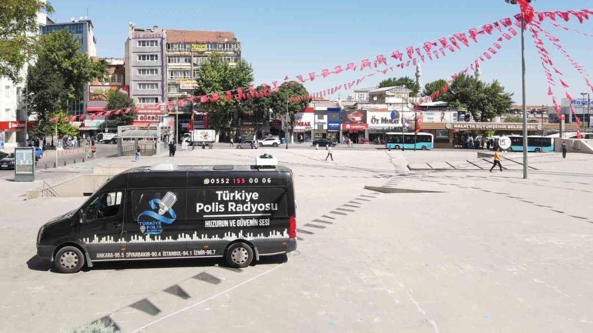 Polis Radyosu Malatya'da 'konum attı'