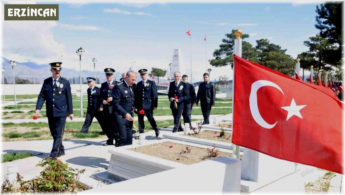 Polis teşkilatının 179. yılı Erzincan'da kutlandı