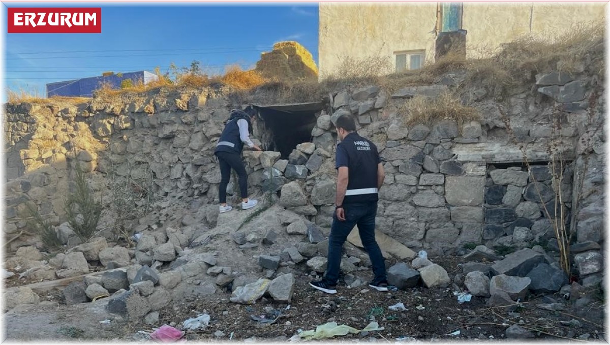 Polis uyuşturucu tacirlerine nefes aldırmıyor, metruk binalara baskın