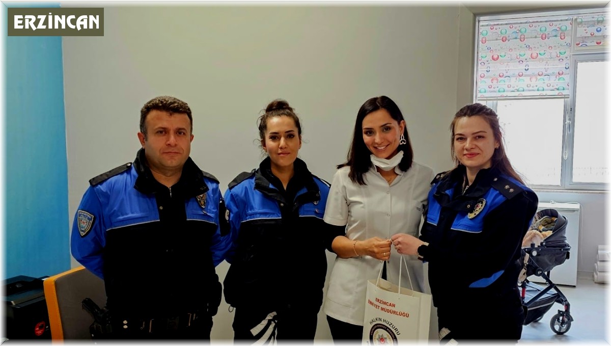 Polislerden 14 Mart Tıp Bayramı kutlaması