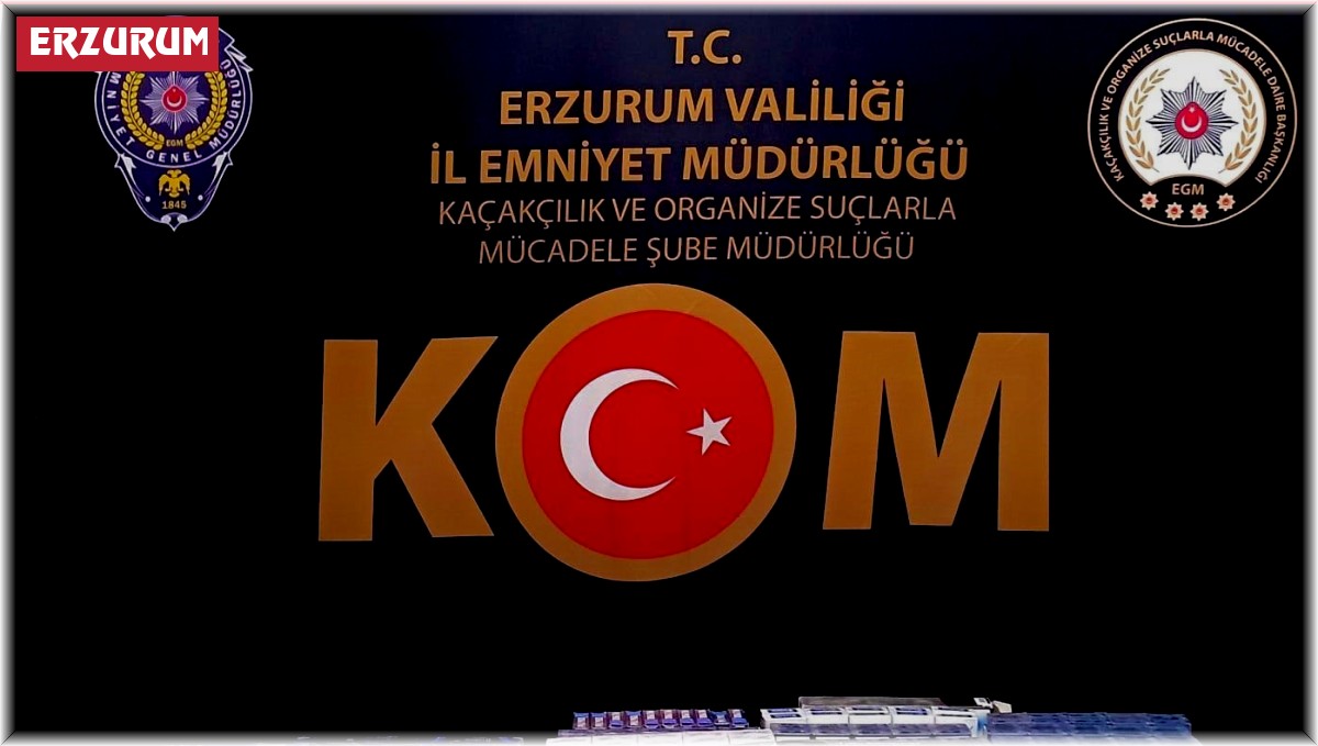 Polisten kaçak sigara operasyonu