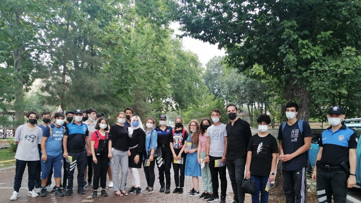 Polisten piknikçilere uyarı