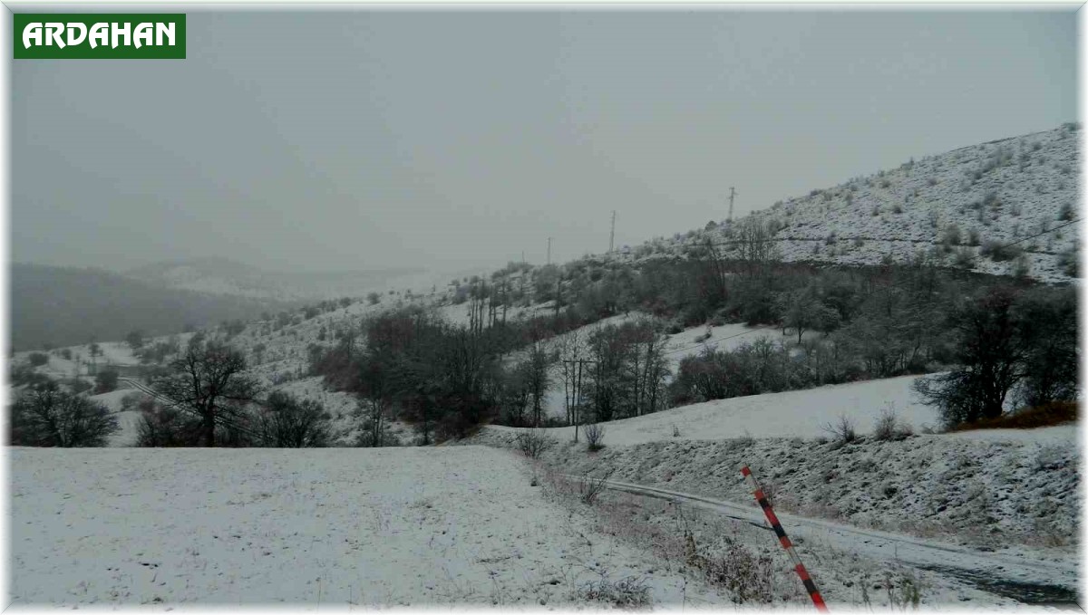 Posof beyaza büründü