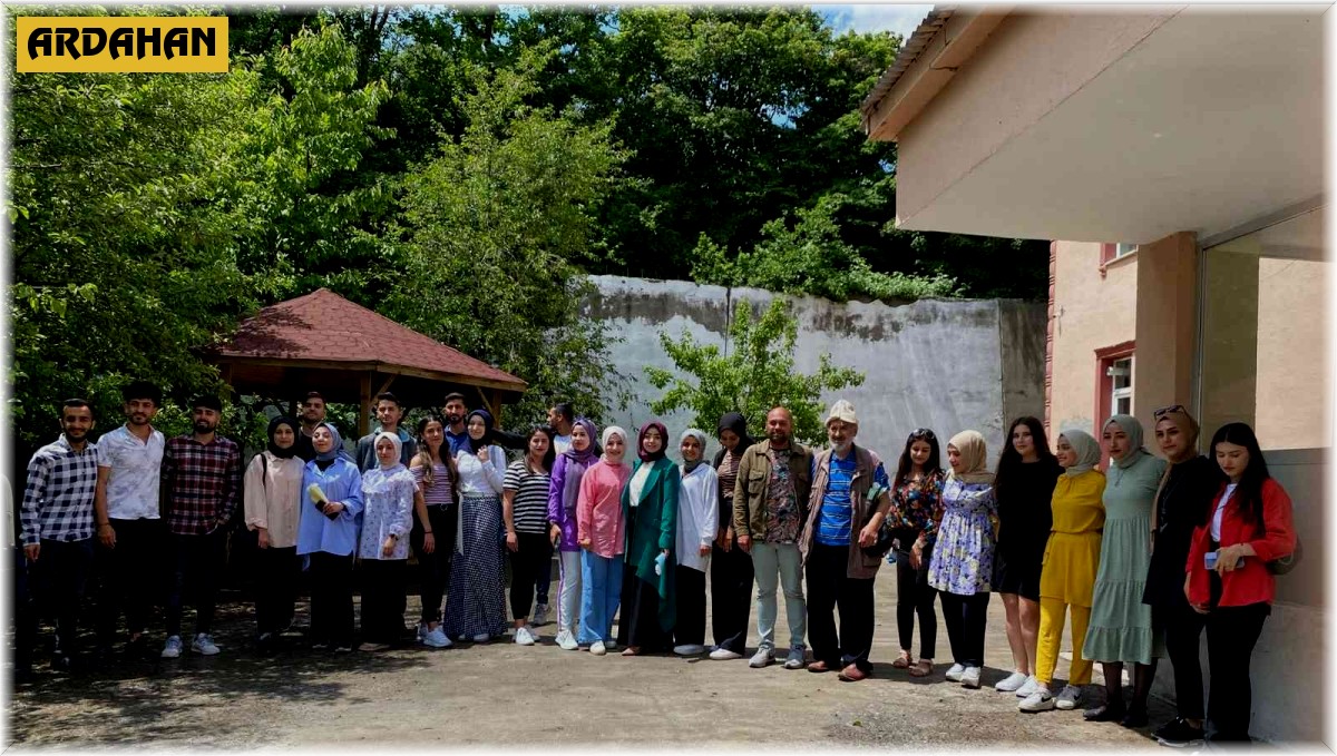 Posof Meslek Yüksek Okulu'nda 'Değerlerimizle buluşuyoruz' etkinliği