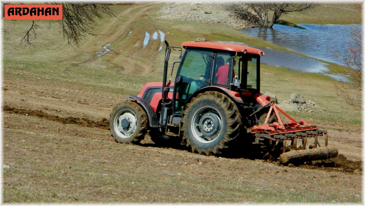 Posof'ta bahar ekini başladı