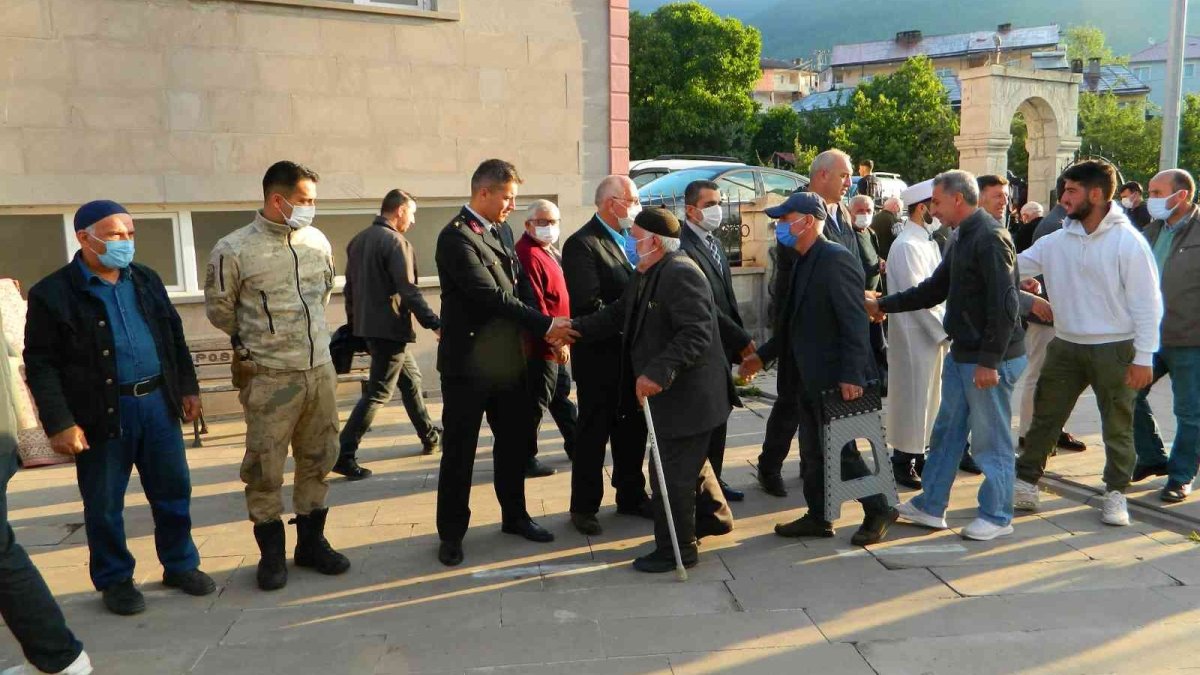 Posof'ta bayramlaşma merasimi