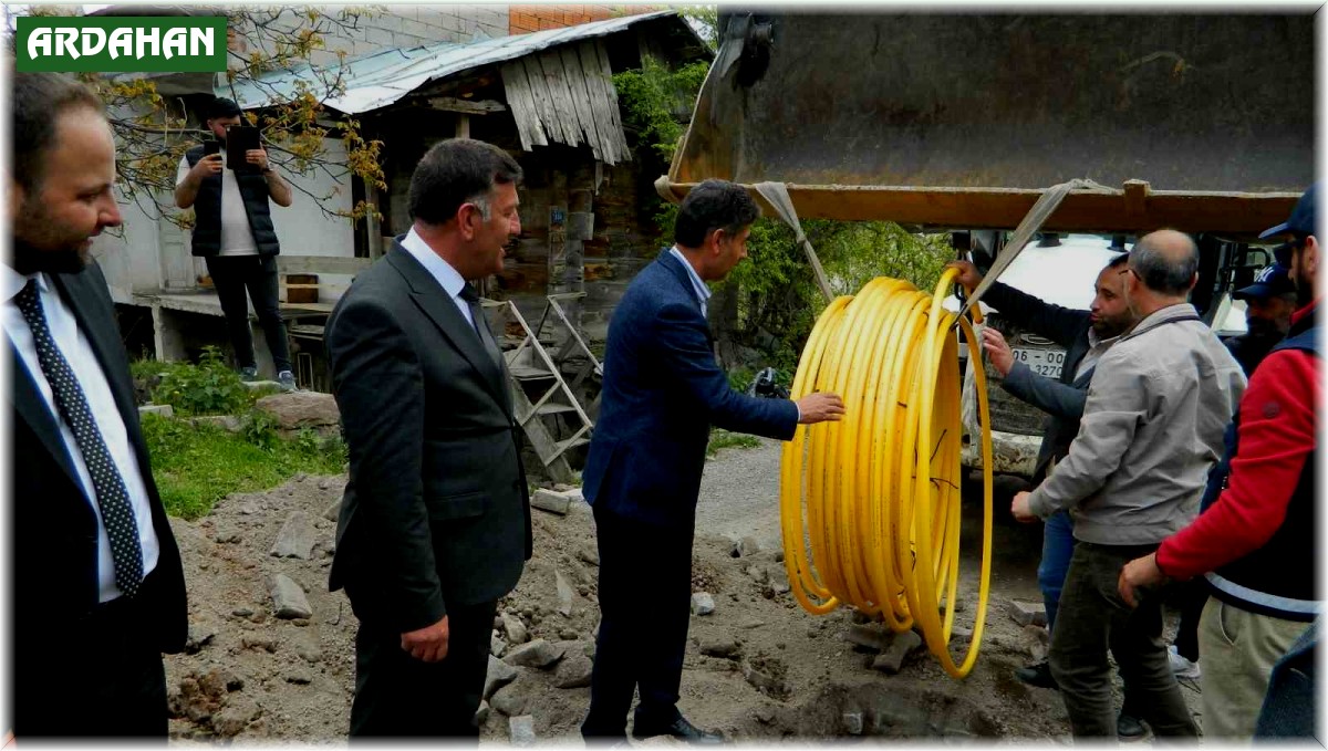 Posof'ta doğalgaz sevinci