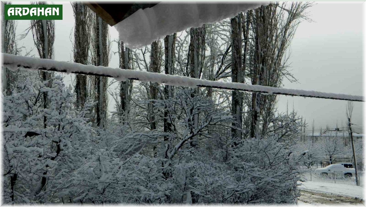 Posof'ta kar etkili oluyor