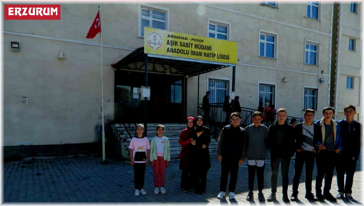 Posof'ta okullar şenlendi