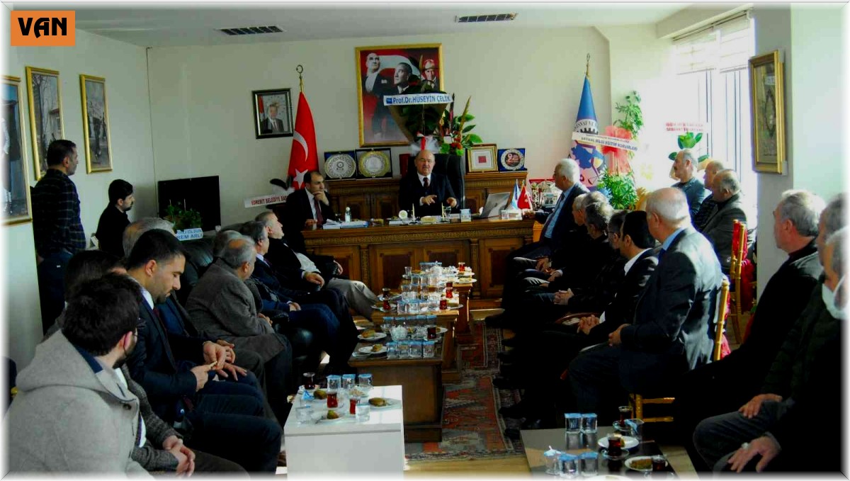 Prof. Dr. Hüseyin Çelik'ten VANESOB'a ziyaret