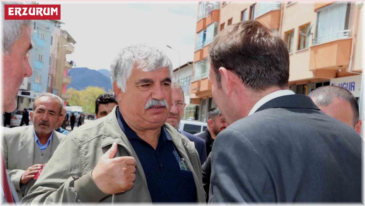 Prof. Dr. M. Hanifi Macit, baba ocağı Oltu'da seçim çalışması yaptı