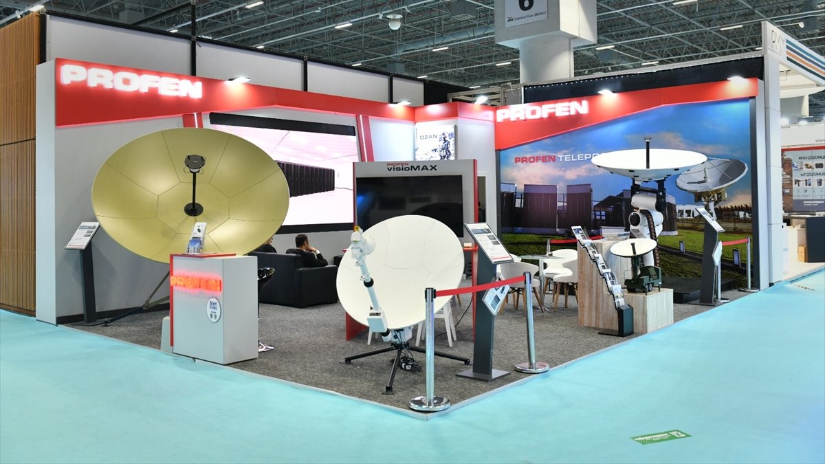 Profen, uydu haberleşme ve savunma çözümleriyle SAHA Expo'da