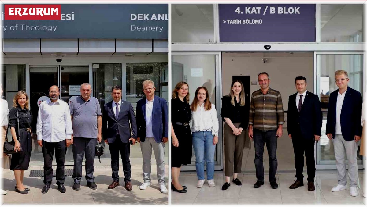 Projeleri desteklenen akademisyenlere tebrik ziyareti