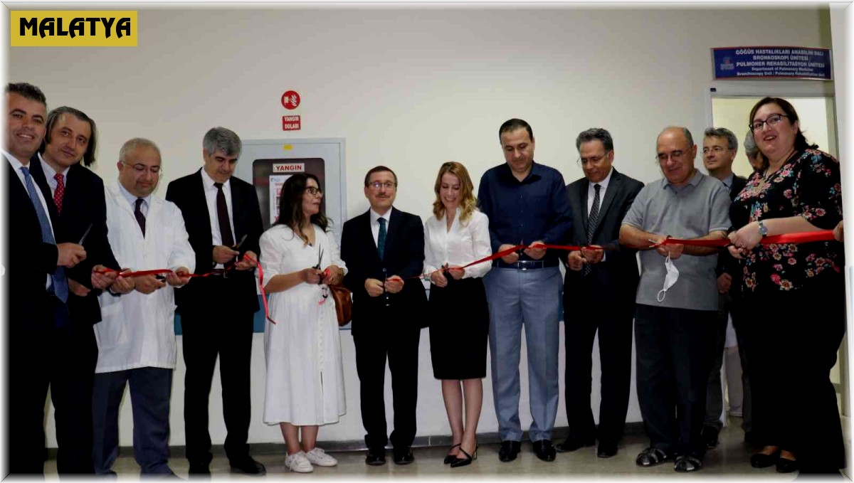 Pulmoner Rehabilitasyon merkezi yeniden hizmete açıldı