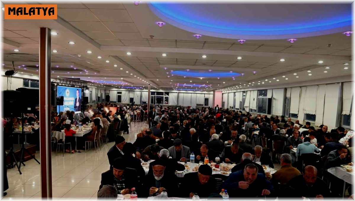 Pütürge Belediyesi'nin iftar programı ilgi gördü