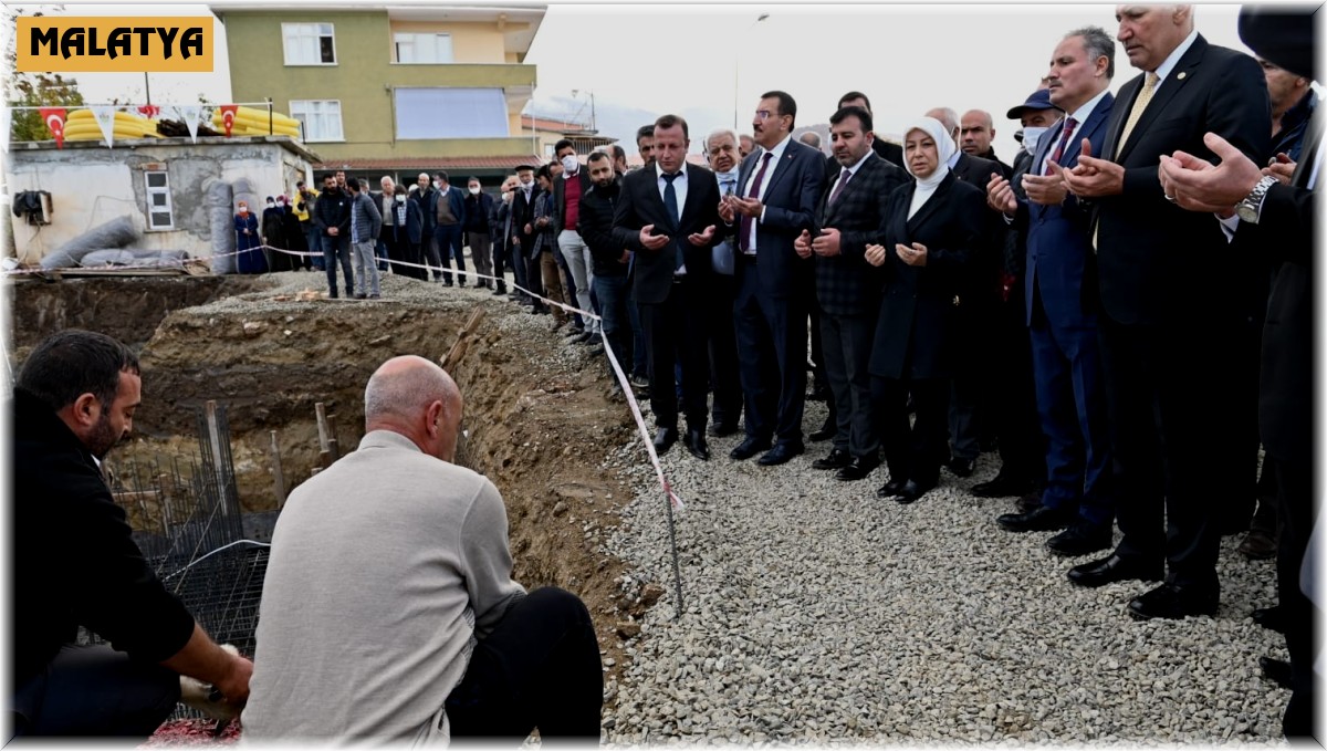 Pütürge'de 2 temel atıldı, 1 açılış gerçekleştirildi