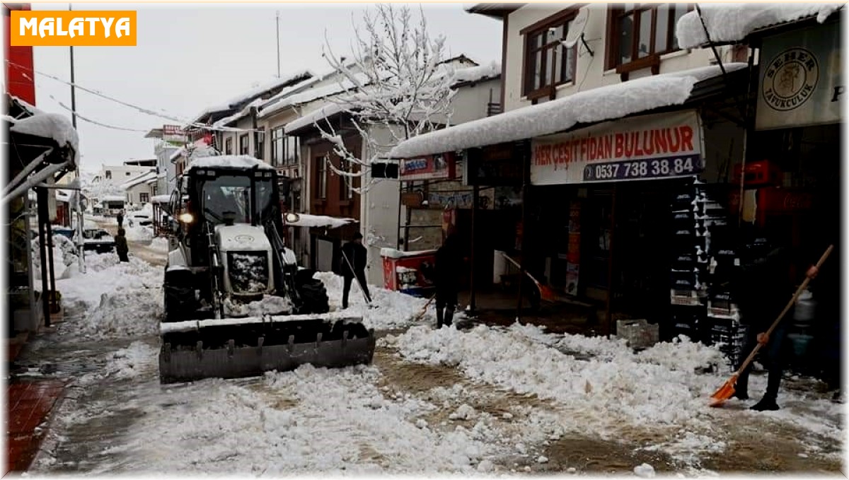 Pütürge'de 7/24 kar nöbeti