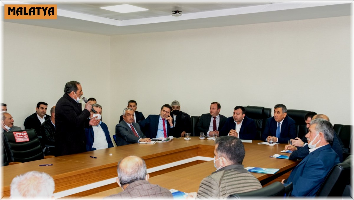 Pütürge'nin altyapı sorunları tartışıldı