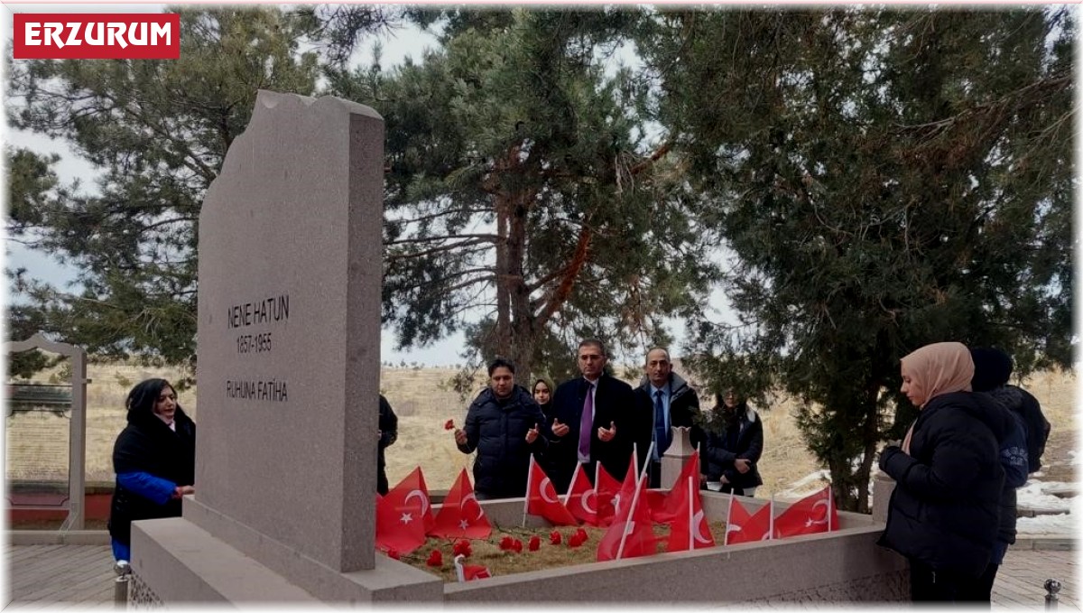 Raci Alkır Güzel Sanatlar Lisesi'nden Nene Hatun'a büyük vefa
