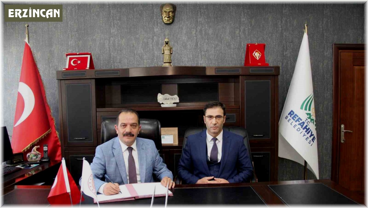 "Refahiye Belediyesi Yöresel Ürün Pazarı" projesinin destek sözleşmesi imzalandı