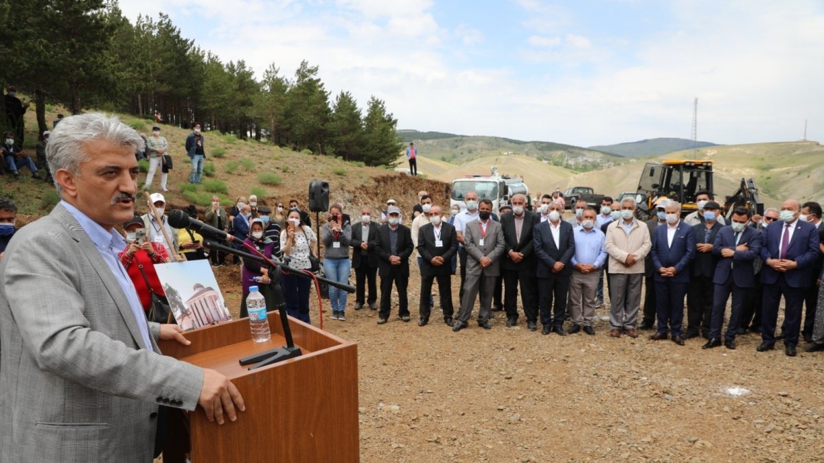 Refahiye'de cemevi inşaatının temeli atıldı