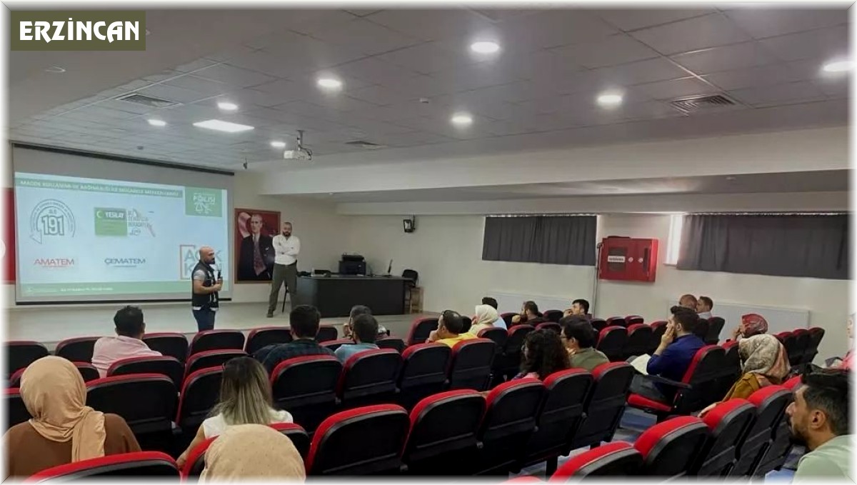 Rehber öğretmenlere "En İyi Narkotik Polisi: Anne" semineri düzenlendi