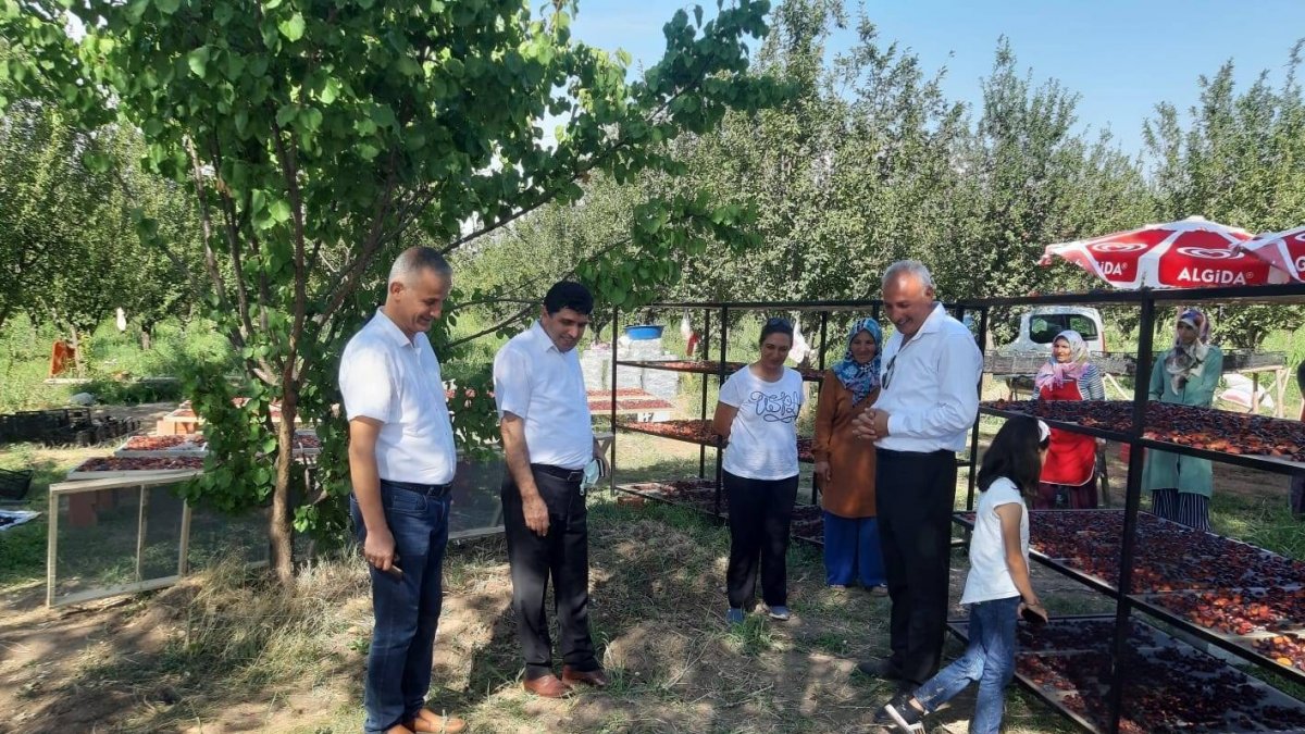 Rektör Alma, Iğdırlı kadın üreticileri ziyaret etti