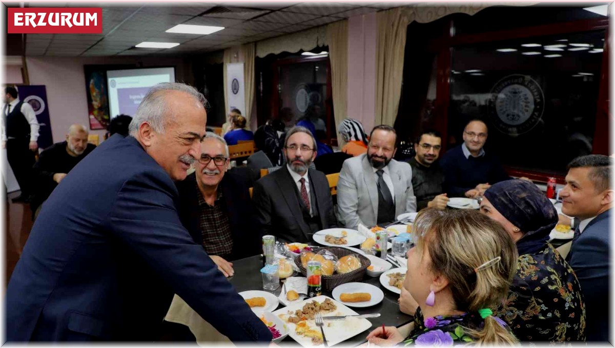 Rektör Çomaklı, akademisyenlerle buluşmaya devam ediyor