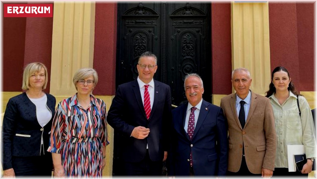 Rektör Çomaklı'dan balkan üniversitelerine ziyaret