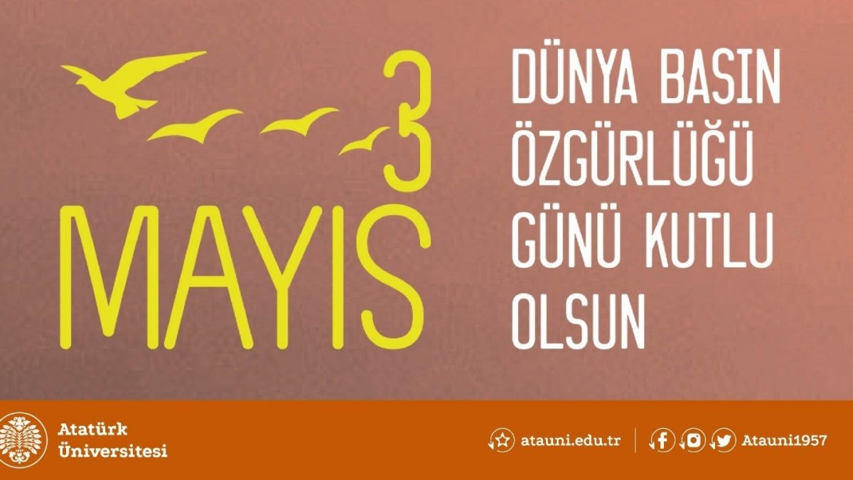 Rektör Çomaklı'dan Dünya Basın Özgürlüğü Günü mesajı