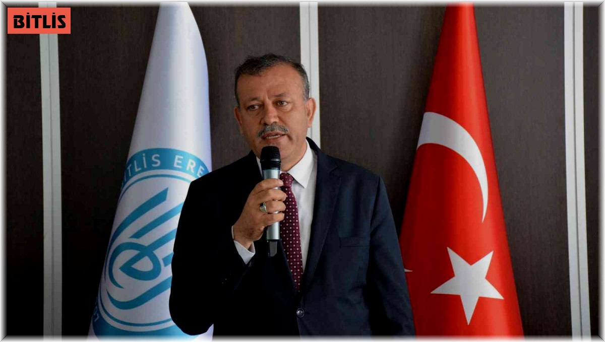 Rektör Elmastaş, 'Bitlis'e Tıp Fakültesi için geri sayım başladı'