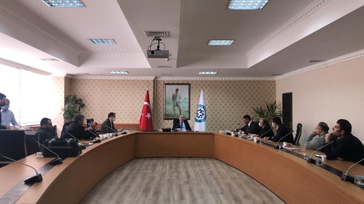 Rektör Kapu, basınla buluştu