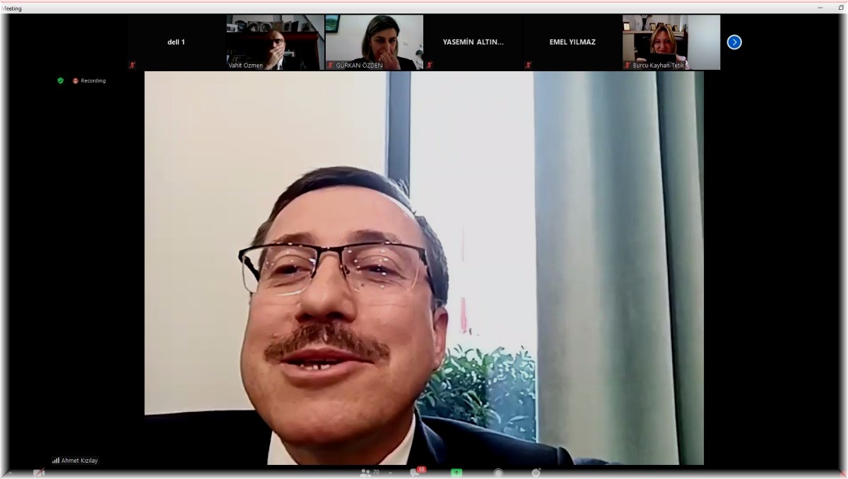 Rektör Kızılay'dan kansere karşı "bilinç" çağrısı