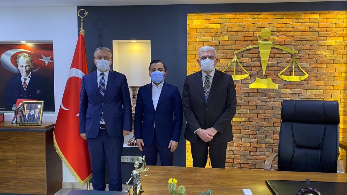 Rektör Levent'ten Erzincan Barosuna ziyaret