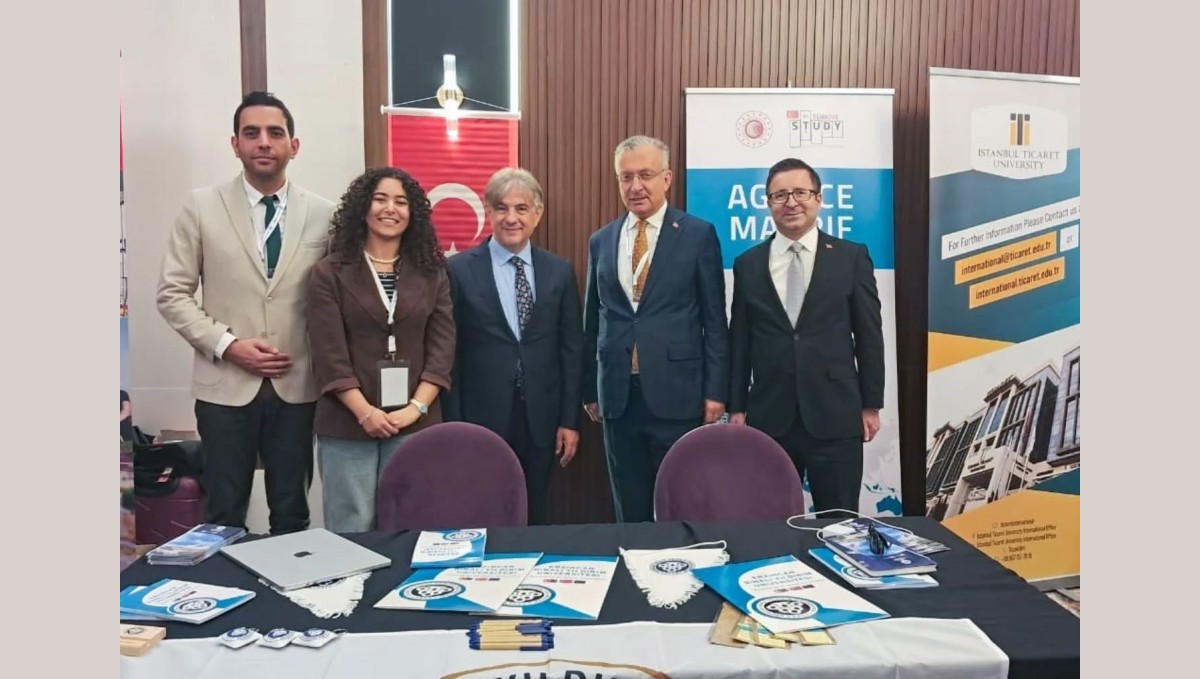 Rektör Levent, Tunus'ta düzenlenen Türk Üniversiteleri Eğitim Fuarı'na katıldı