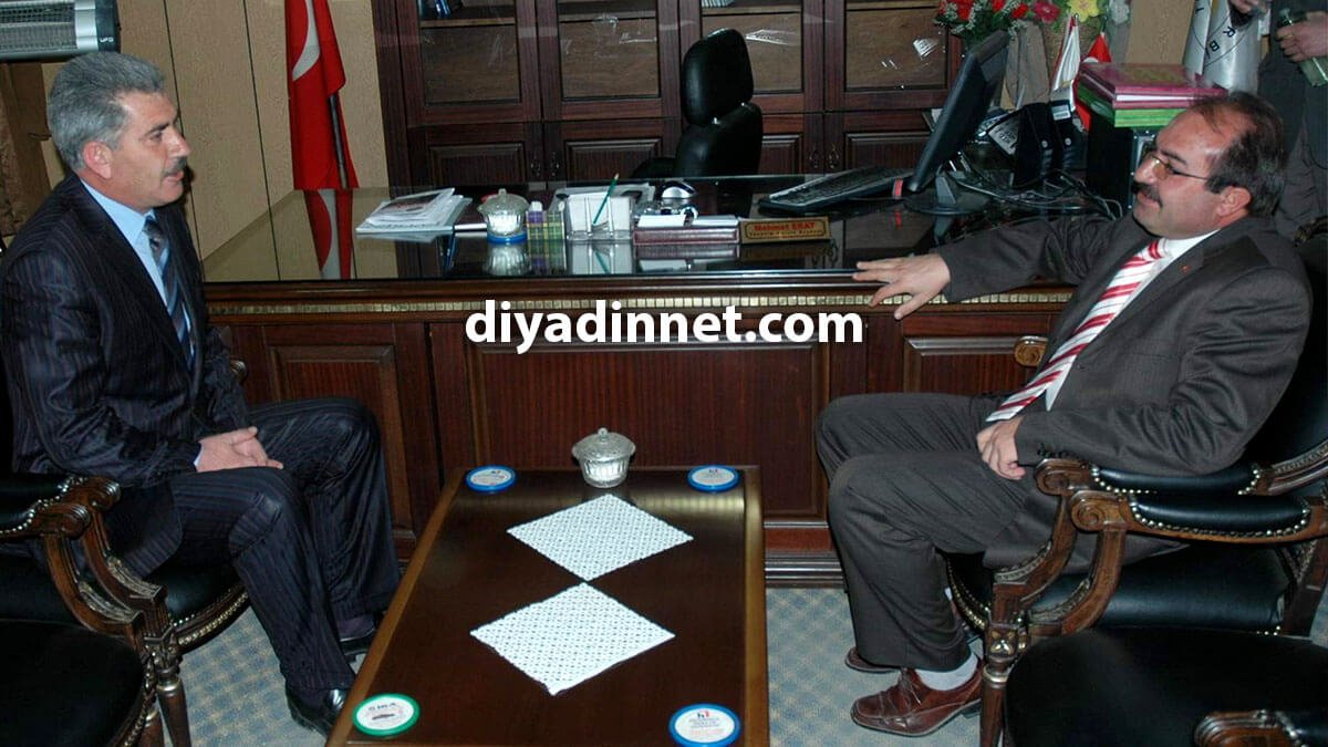 Rektör Prof. Dr. İrfan Aslan'dan Ağrı ATSO Başkanı Mehmet Erat'a ziyaret