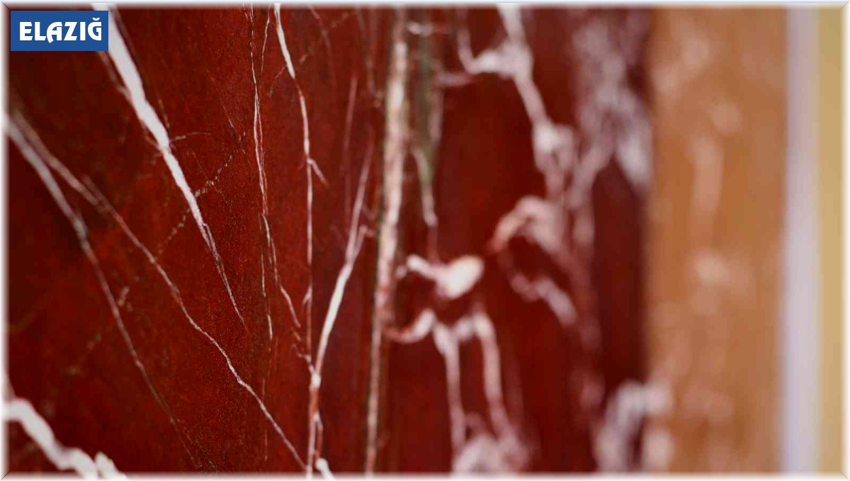 Rengi ve dokusuyla dünyada tek olan 'Elazığ Vişne Mermeri'nde TOGG talebi