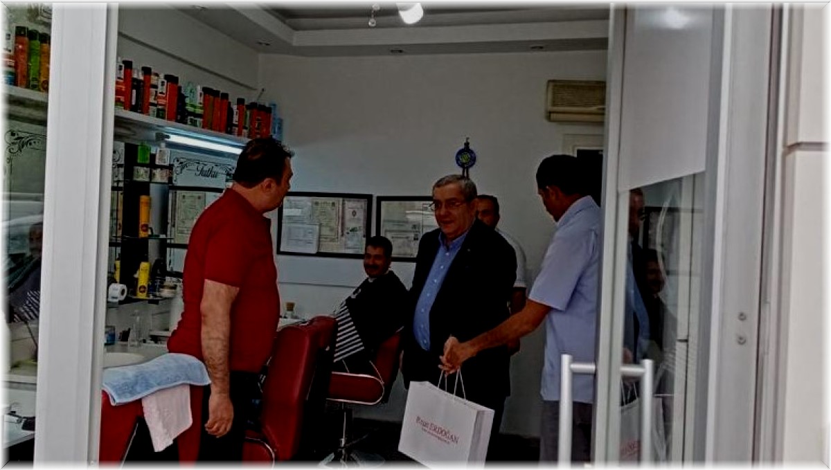 Reşat Erdoğan, ziyaretlerine devam ediyor