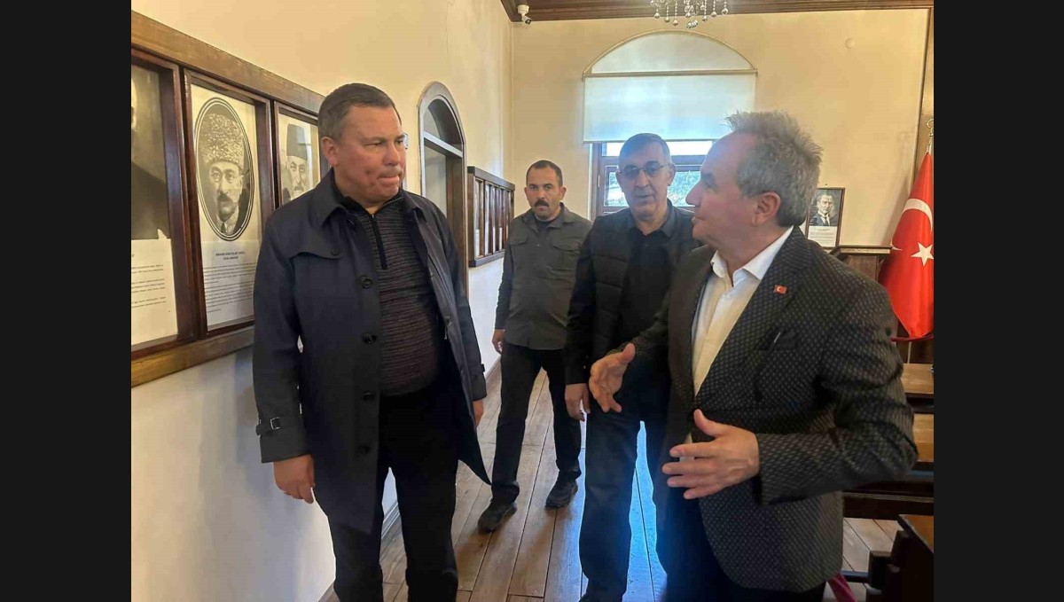 Rusya Federasyonu Türkiye ticaret mümessili Gashıgullın Erzurum'a hayran kaldı