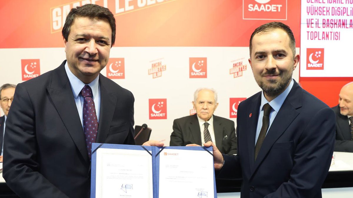 Saadet Partisi Ağrı'da yeni il başkanı belli oldu: Fetullah Tortumlu