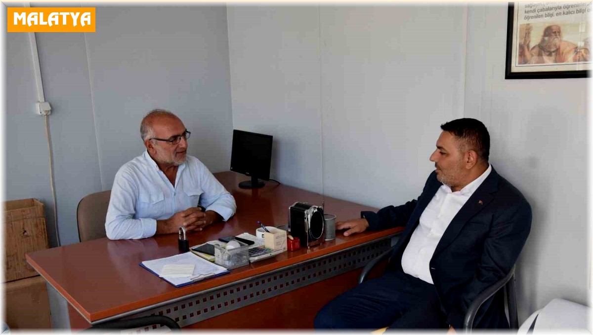 Sadıkoğlu esnafın taleplerini dinledi