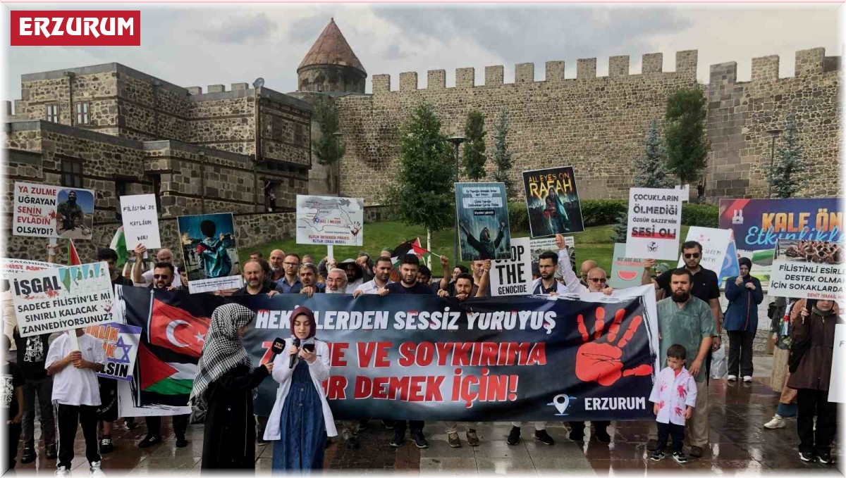 Sağlık çalışanlarının Filistin'de destek, İsrail'e protesto yürüyüşleri devam ediyor