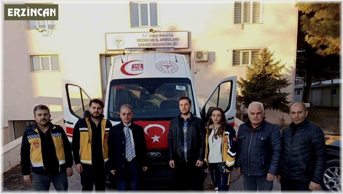 Sağlık Müdürlüğüne ambulans